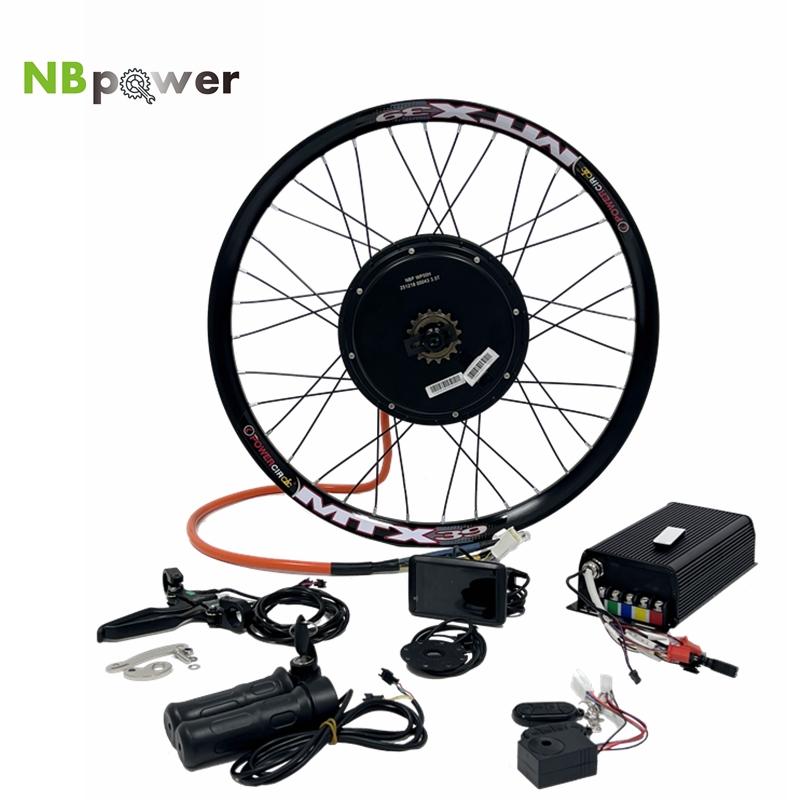 72V 5000W Hub Motor Kit - QS205 50H 5000W V3 Elektrofahrrad 150mm