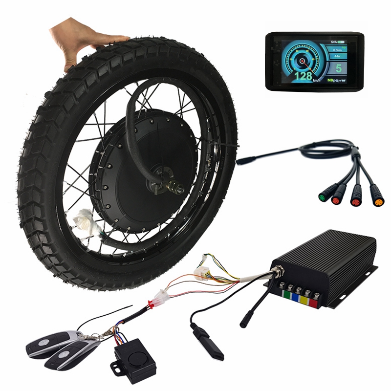 72V 5000W Hub Motor Kit - QS 273 V3 72V 8000W E-Bike-Kit