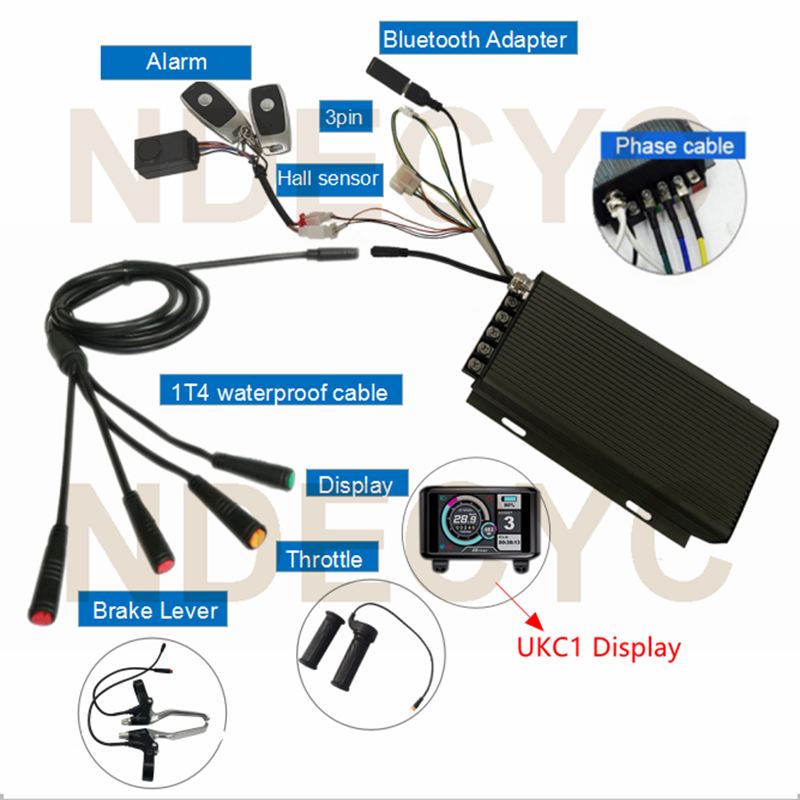 NBP 20/24/26x4.0 48-72V 3000W  – Ebike Conversion Kit 72V 3000W Bewertung und Preis