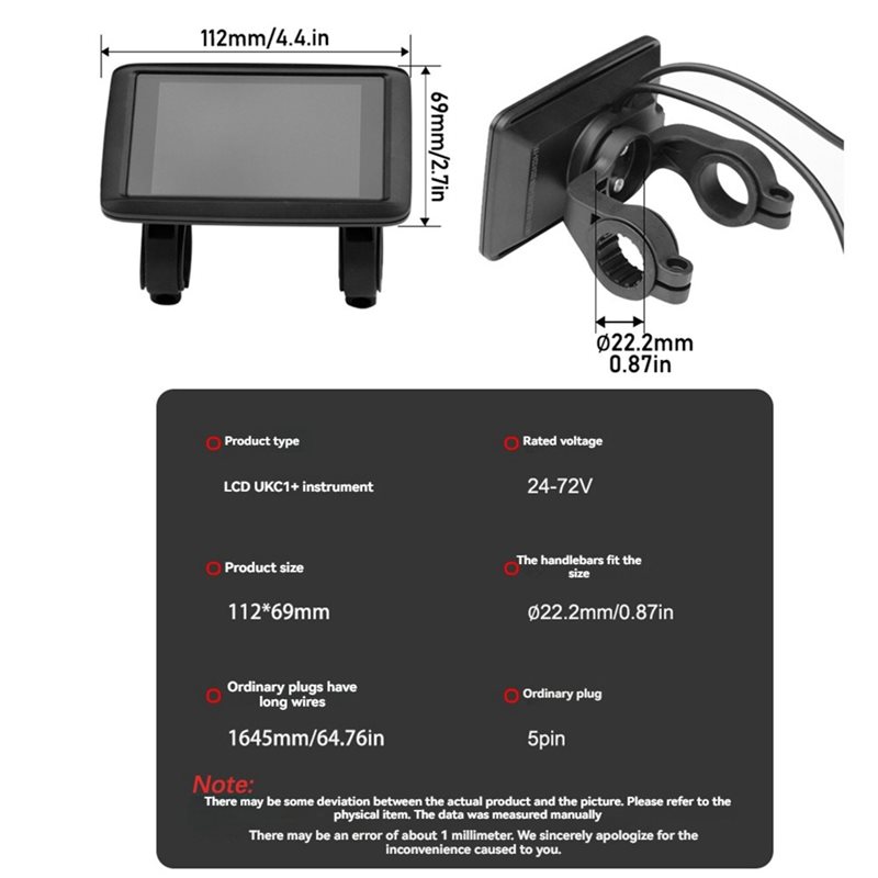 HOES-UKC1+ LCD-Anzeige + Sinus – Sine Wave Controller 48V 72V 80A Bewertung und Preis